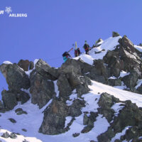 Winter climbing route - St. Anton am Arlberg