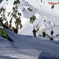 Winter climbing route - St. Anton am Arlberg