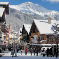 Pedestrian zone St. Anton am Arlberg