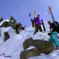 Winter climbing route - St. Anton am Arlberg