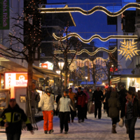 Pedestrian zone St. Anton am Arlberg