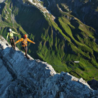 Klettersteig in St. Anton am Arlberg