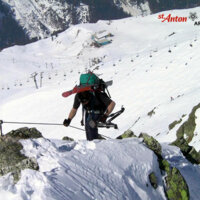 Winter climbing route - St. Anton am Arlberg