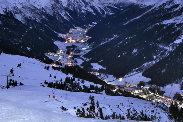 The region St. Anton am Arlberg - Arrival